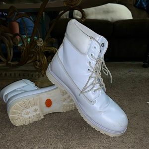 White Lugz Boots